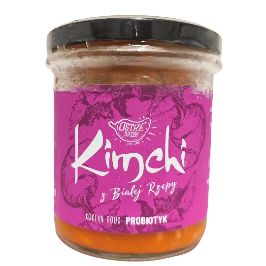 kimchi z białej rzepy